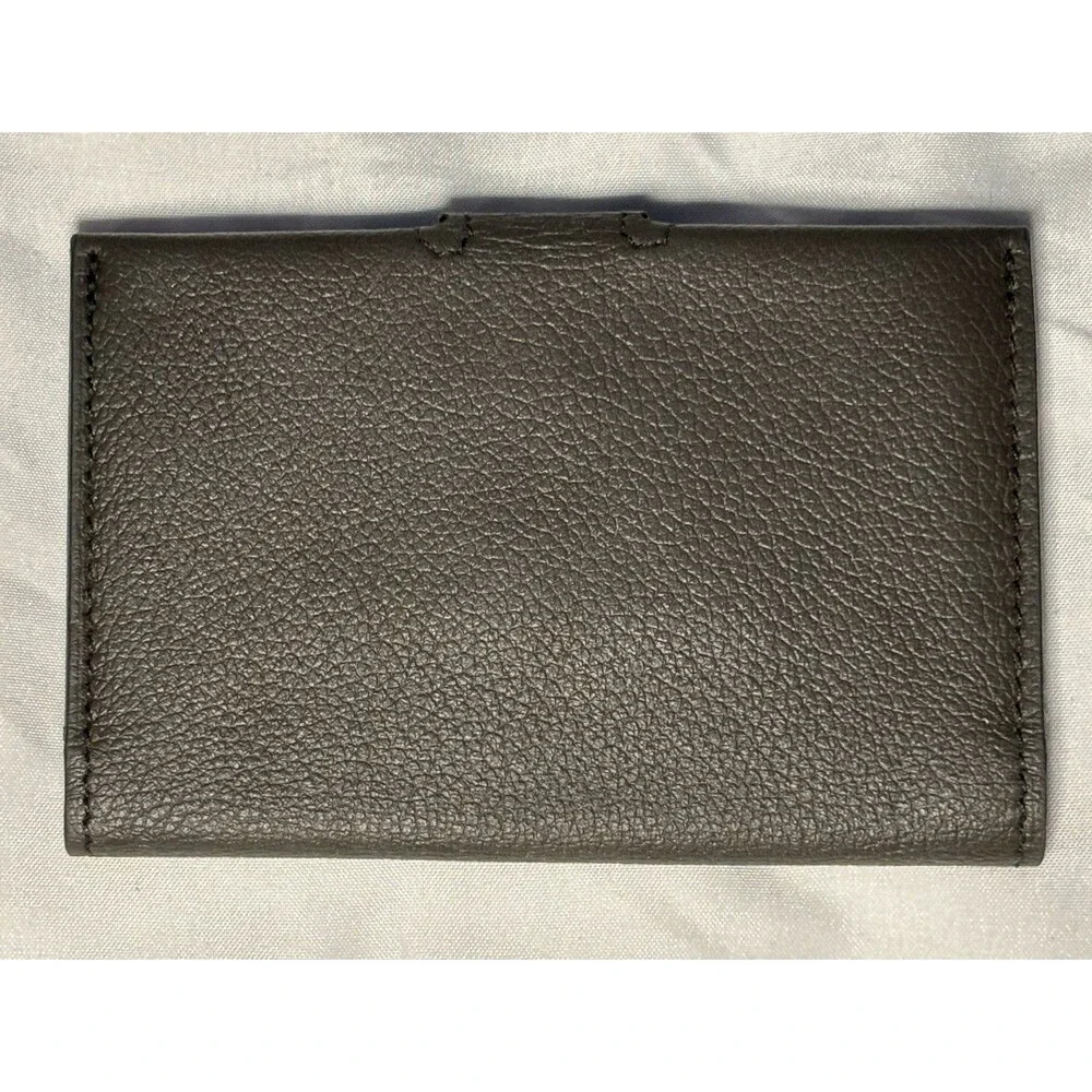 Hermes R.M.S. Card Holder Gris Meyer Evercolor  2023 B Stamp